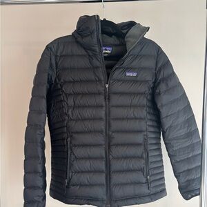 Patagonia Women's Black Down Sweater Hoody